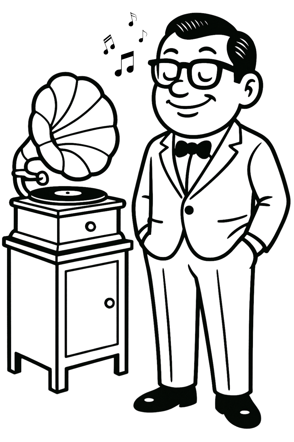 Score Boy Listen Music Oliviero Cagnetti