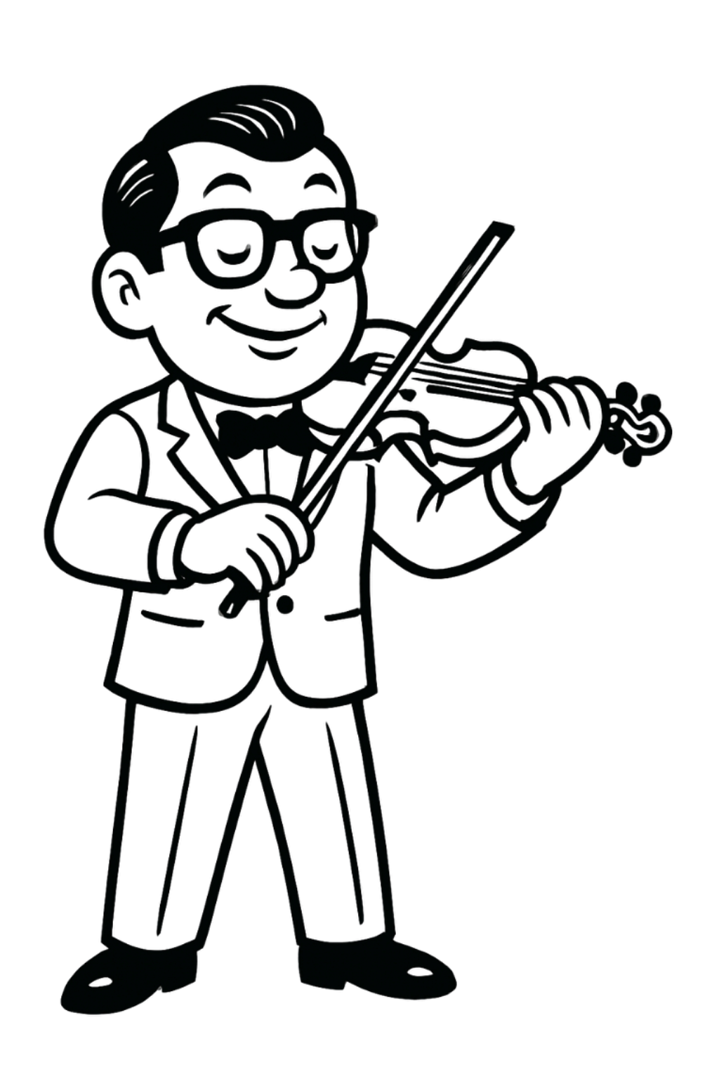 Score Boy Violin Oliviero Cagnetti